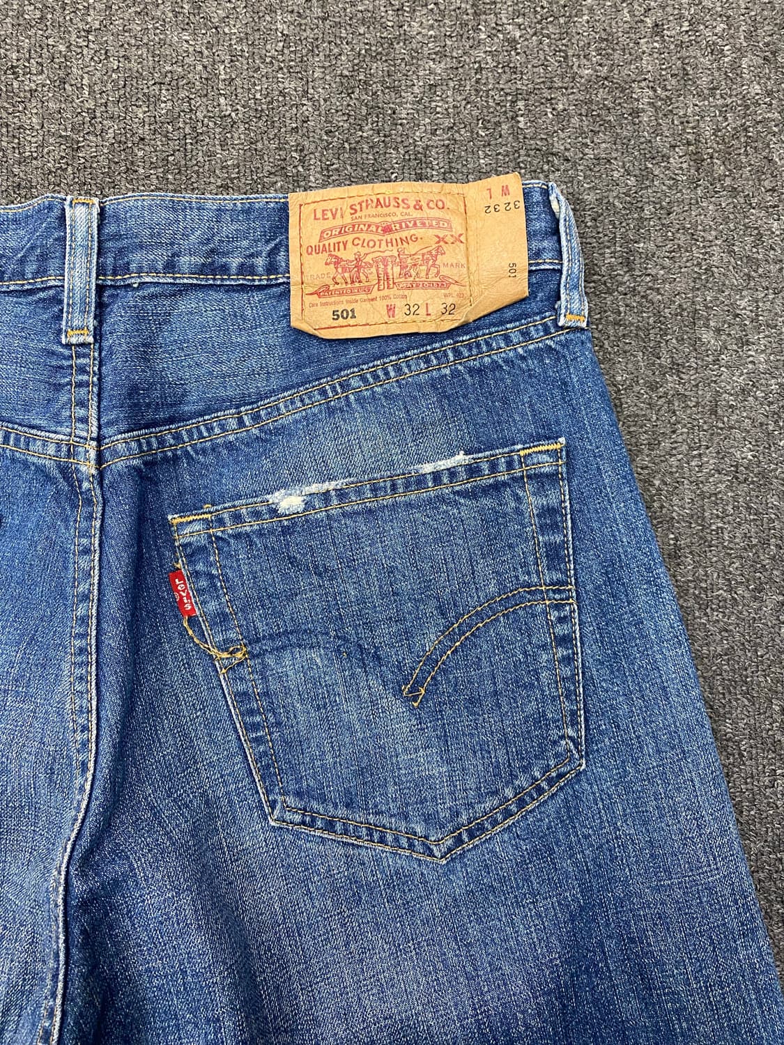 00s Levis 리바이스 501 데님팬츠 상품이미지5