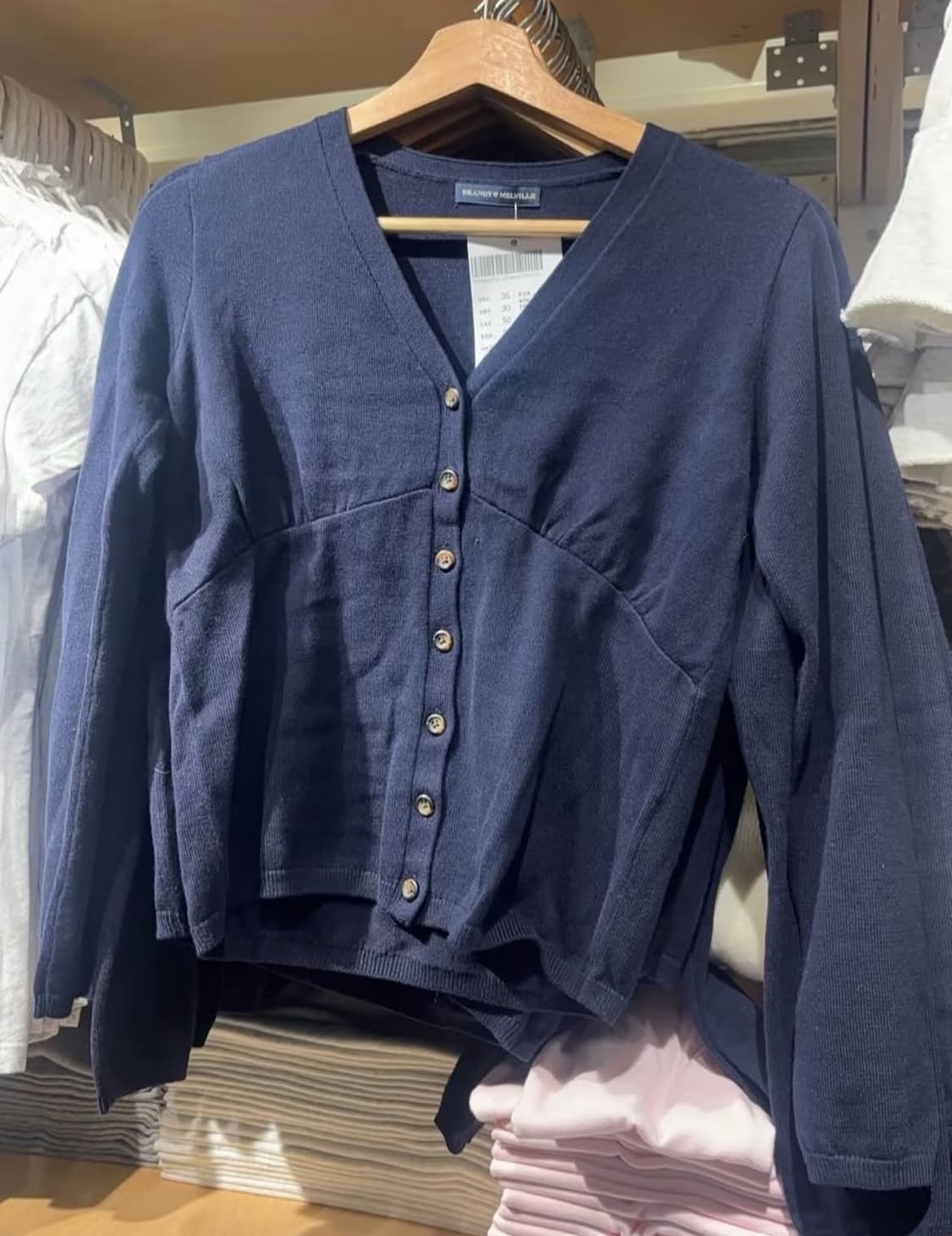 브랜디멜빌 네이비 니트 가디건 상품이미지1