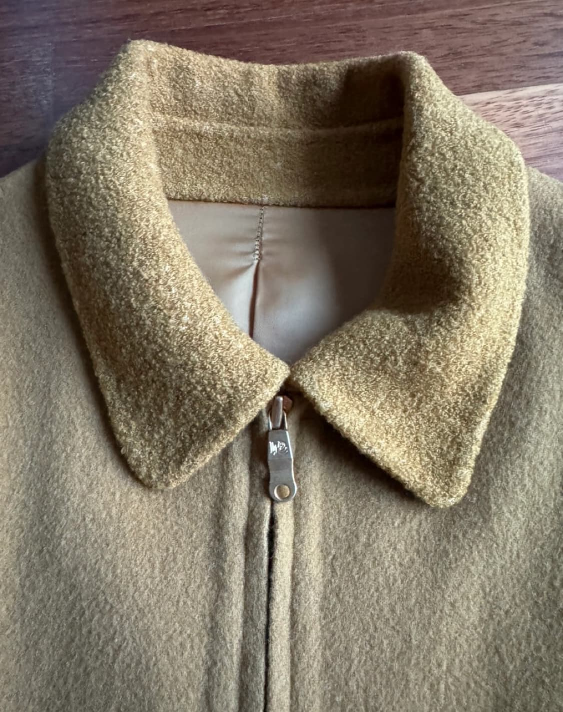 이동수 골프 울 자켓 -머스터드 컬러 상품이미지3