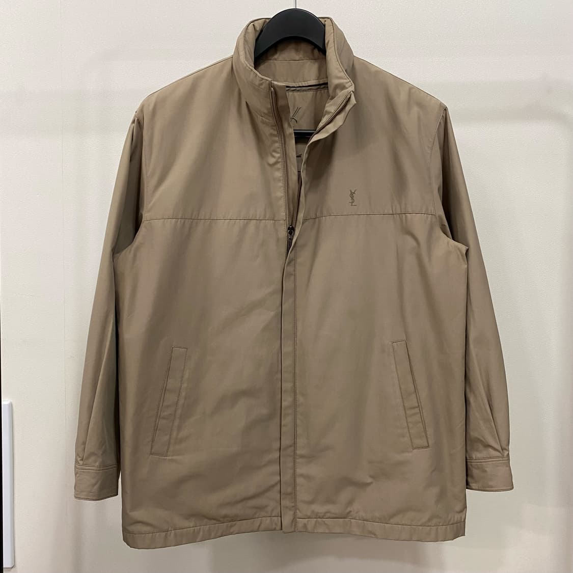 YSL 입생로랑 코튼폴리쉘 자켓 탈부착내피 상품이미지1