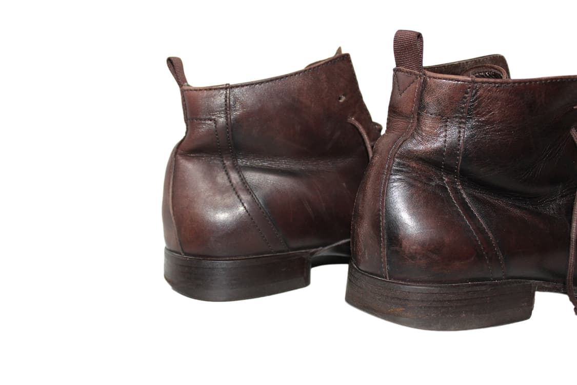 1990s BALENCIAGA 발렌시아가 카프레더 레이스업 부츠 상품이미지6