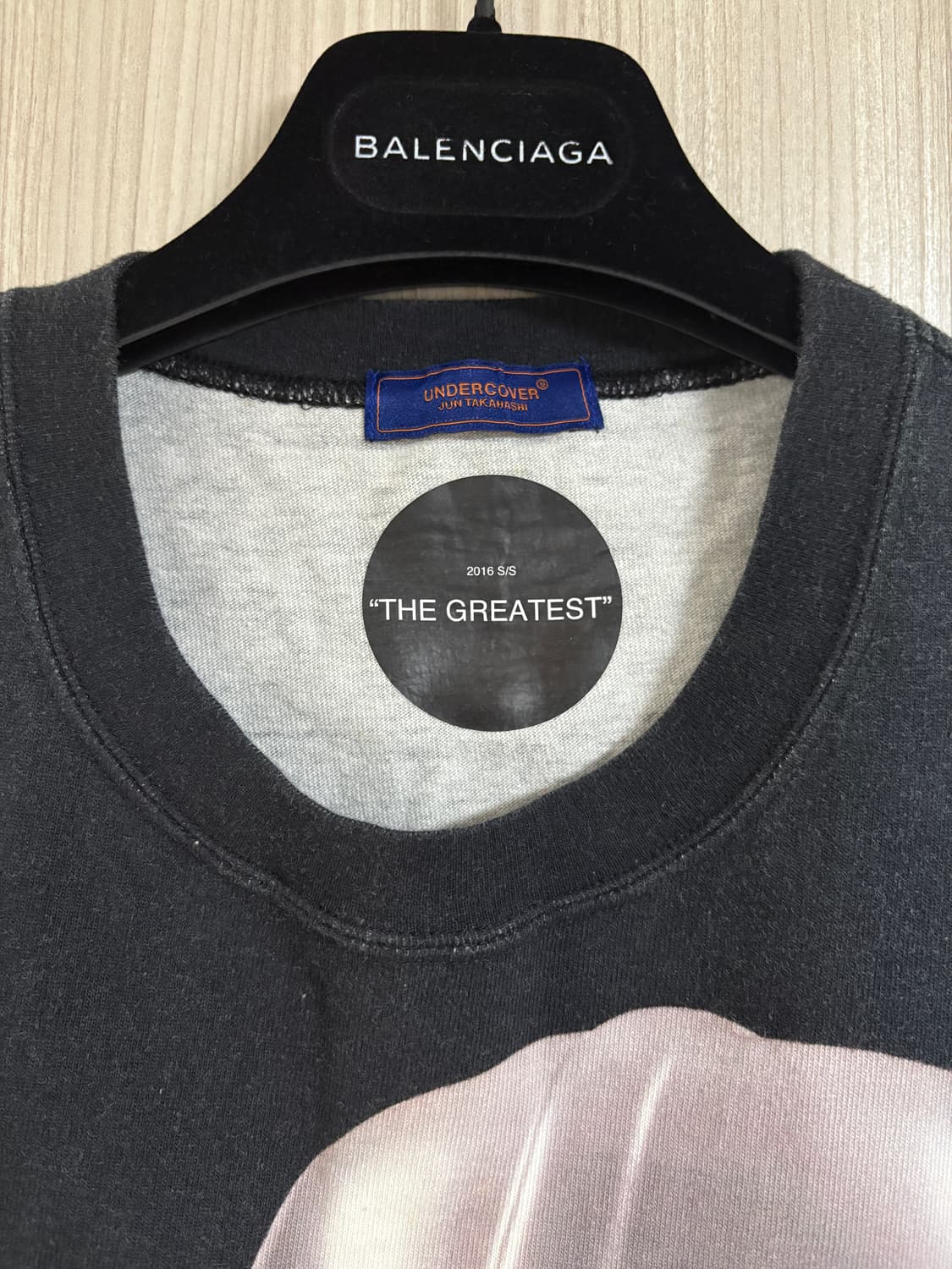 언더커버 16SS 스타워즈 다스베이더 티셔츠 상품이미지2