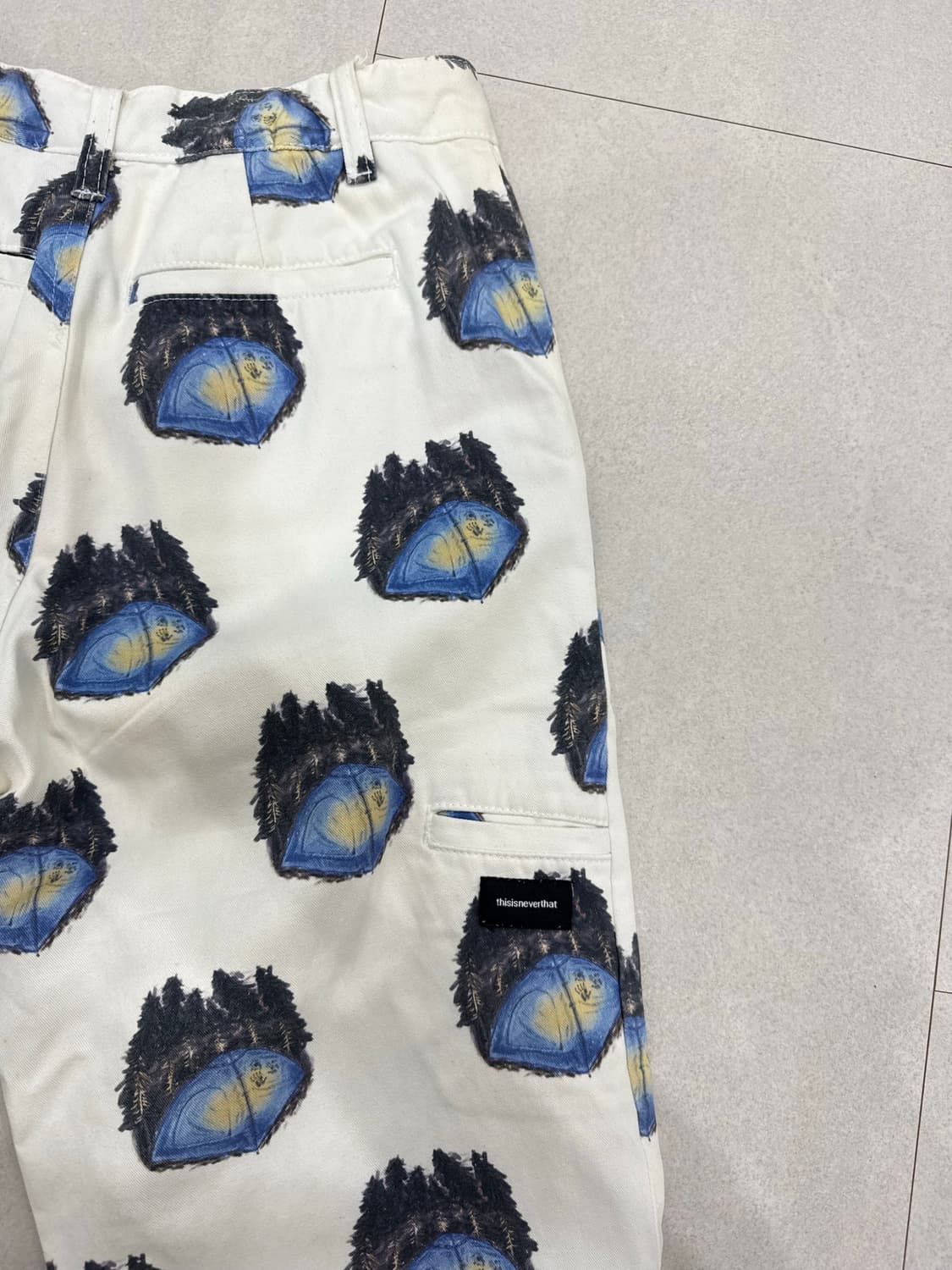 디스이즈네버댓 Thisisneverthat Blue Tepee Pant 상품이미지5