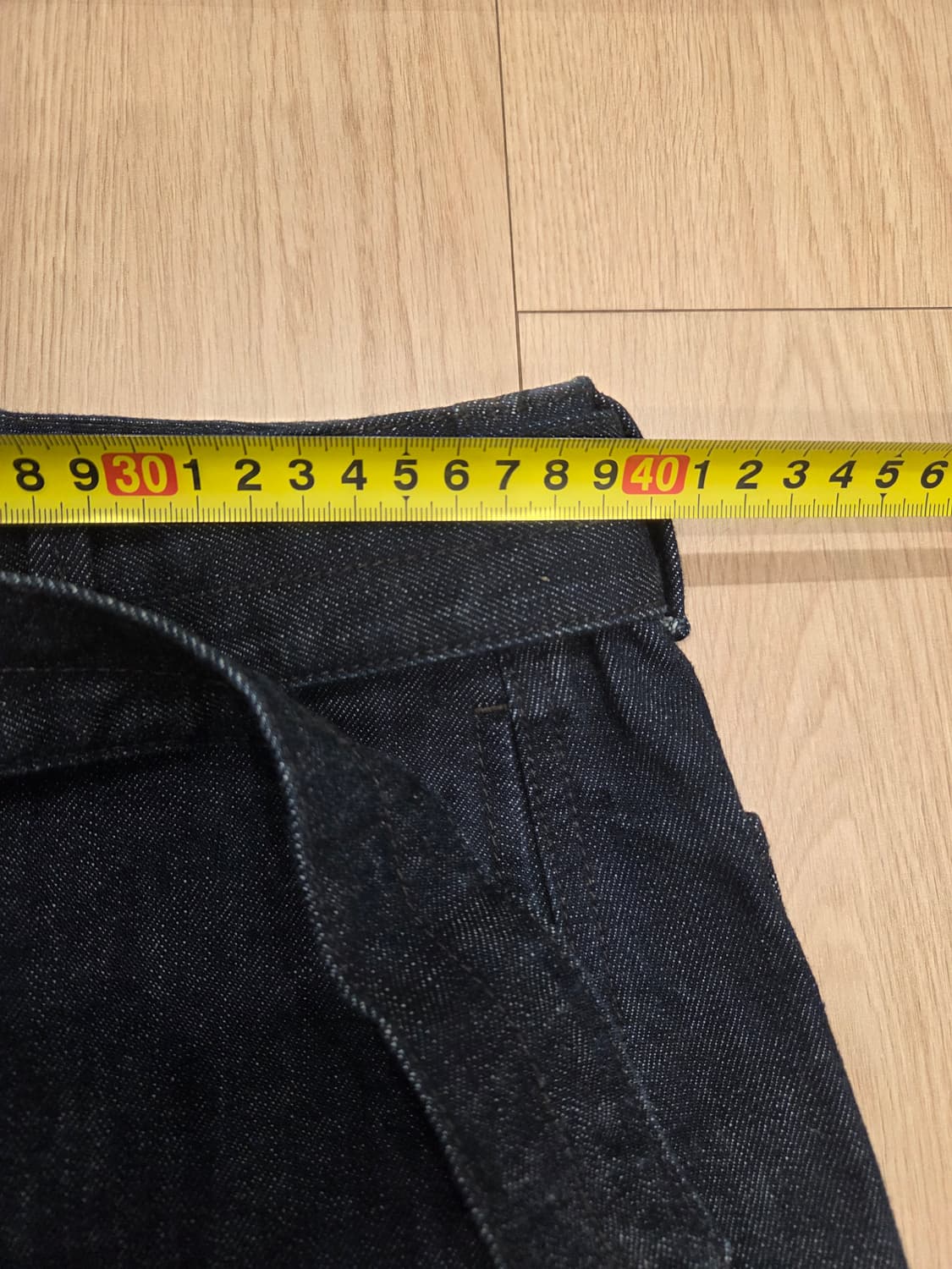 트위스트 데님 인디고 상품이미지4