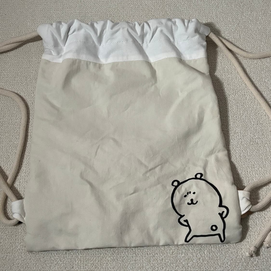 농담곰 담곰이 에코백 업사이클링 짐색 상품이미지3