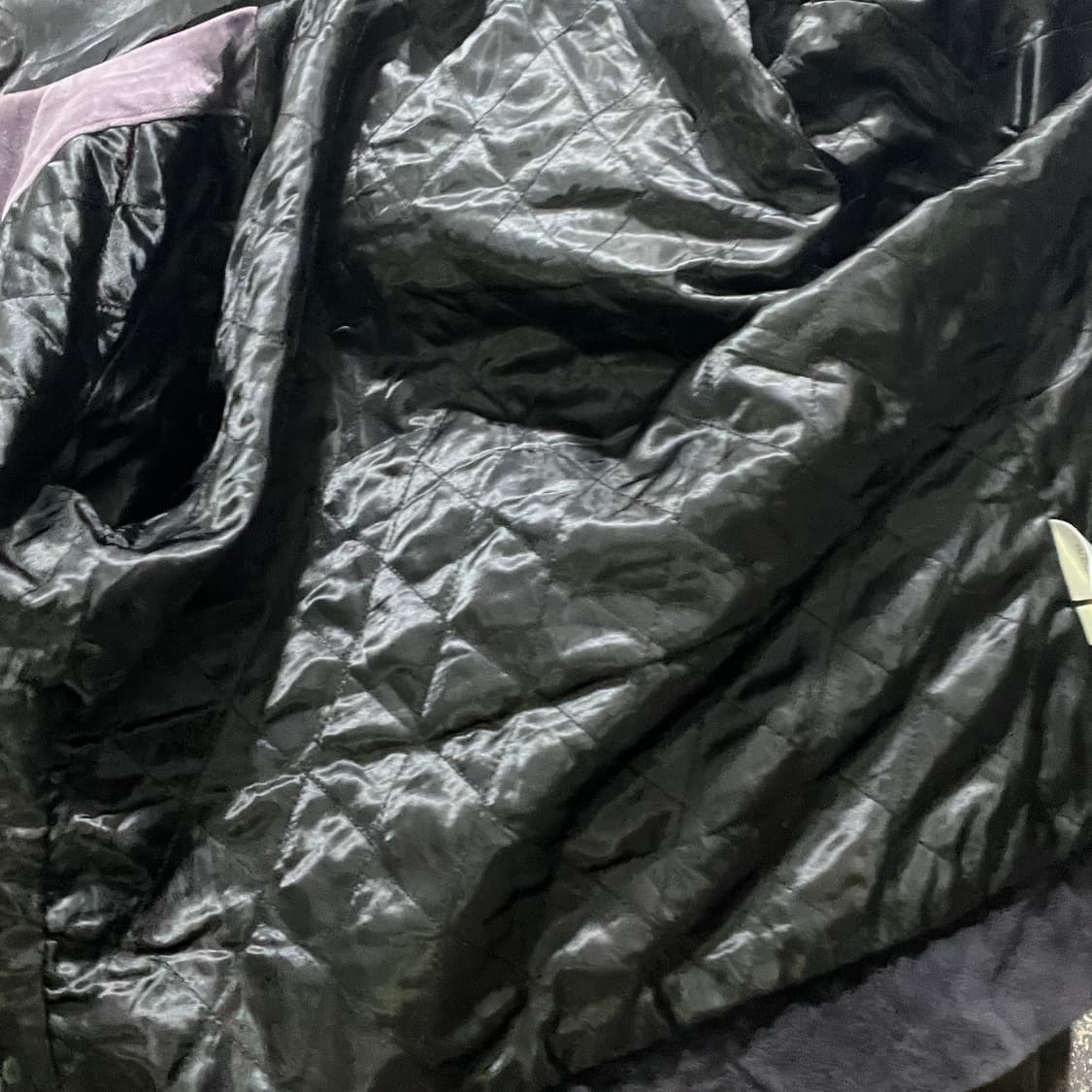 아디다스 보라 퍼플맛 Y2K 벨벳 후드집업 상품이미지5