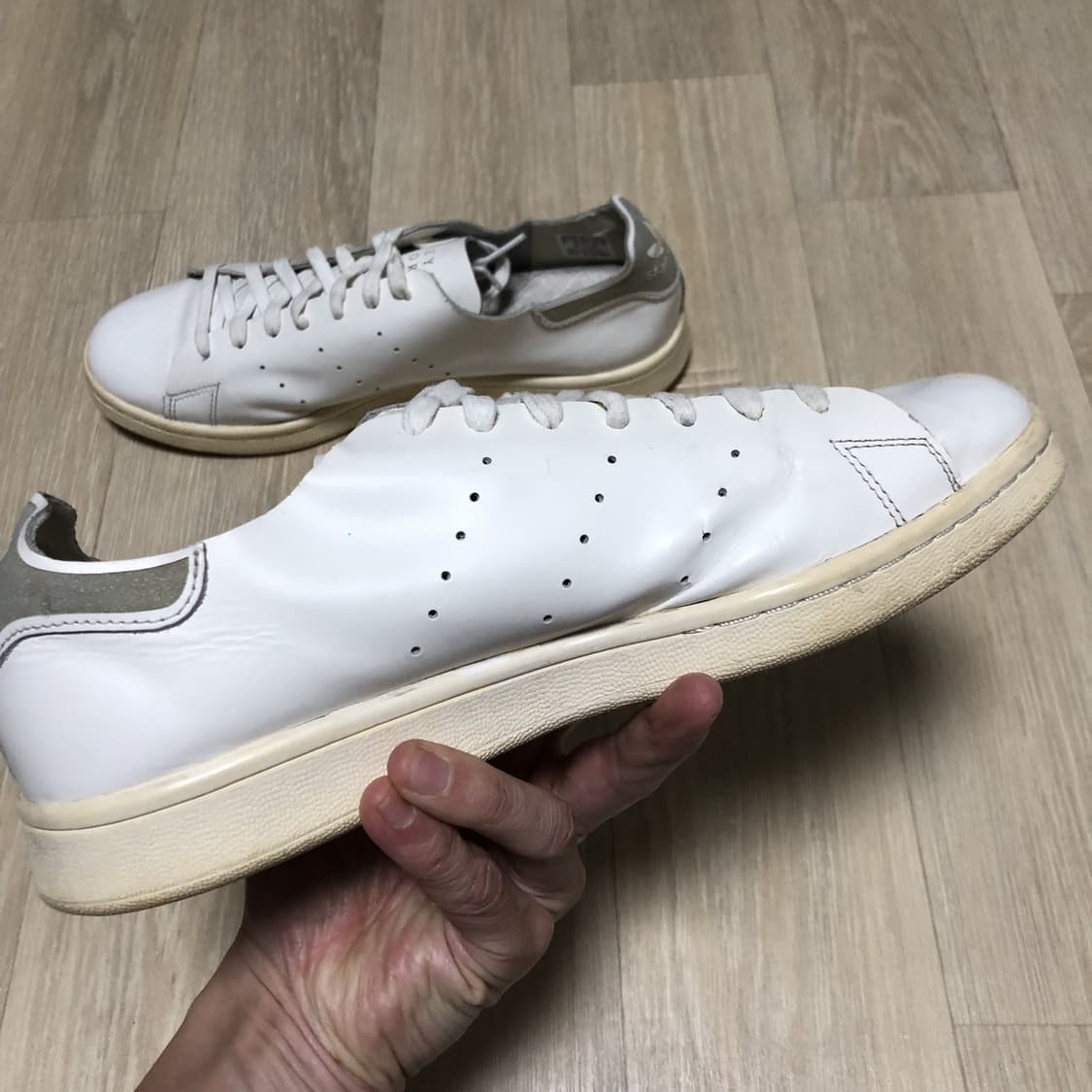 (260) 아디다스 스탠스미스 데콘 X 바니스 뉴욕 콜라보레이션 화이트 상품이미지3