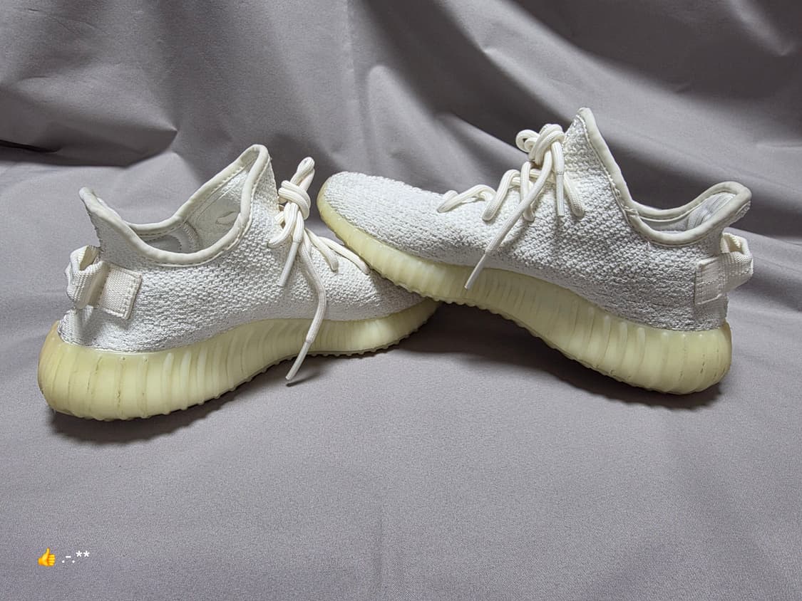 아디다스 이지부스트 350 V2 크림화이트 [235mm] 상품이미지5