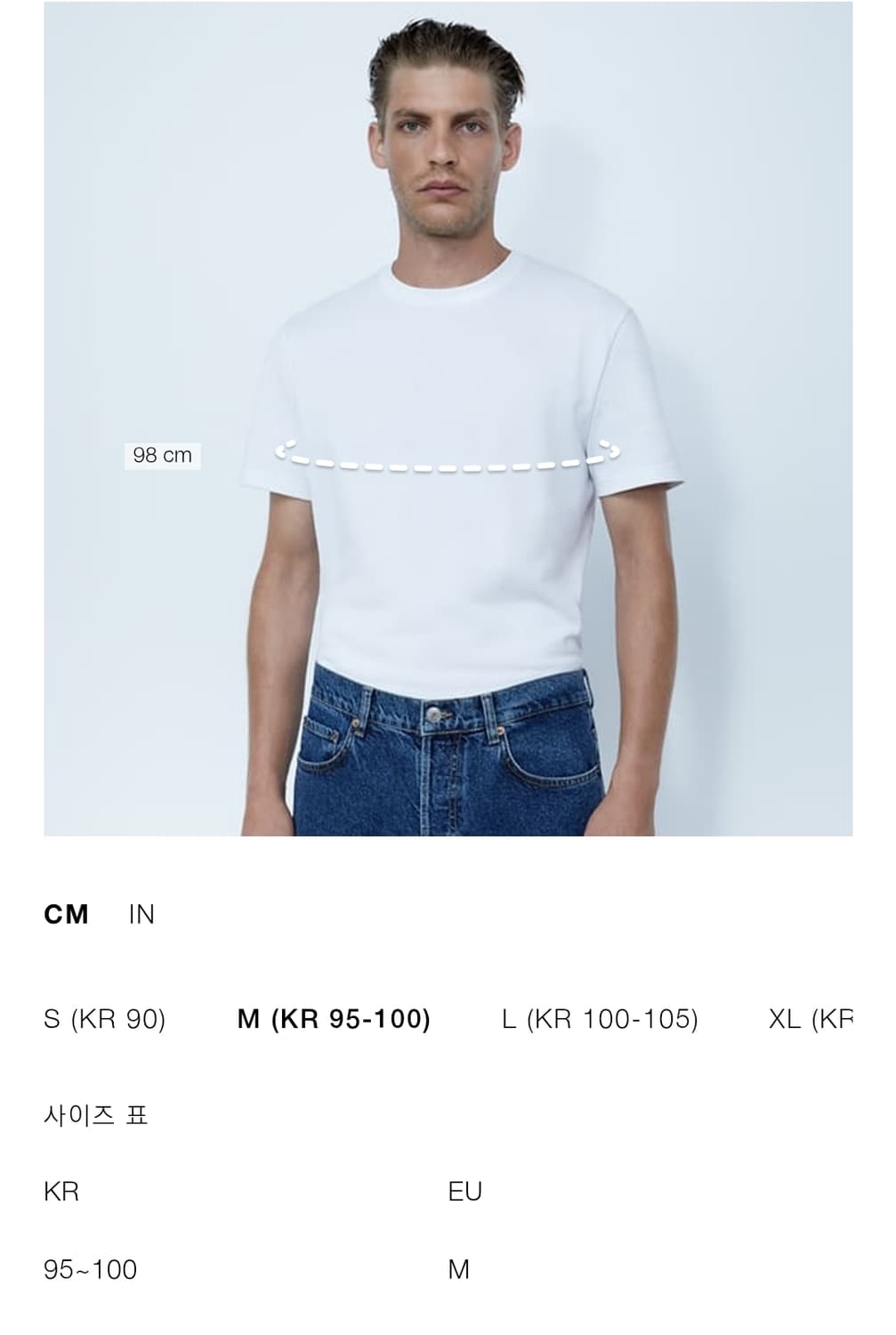 자라 자수 셔츠 m 상품이미지2