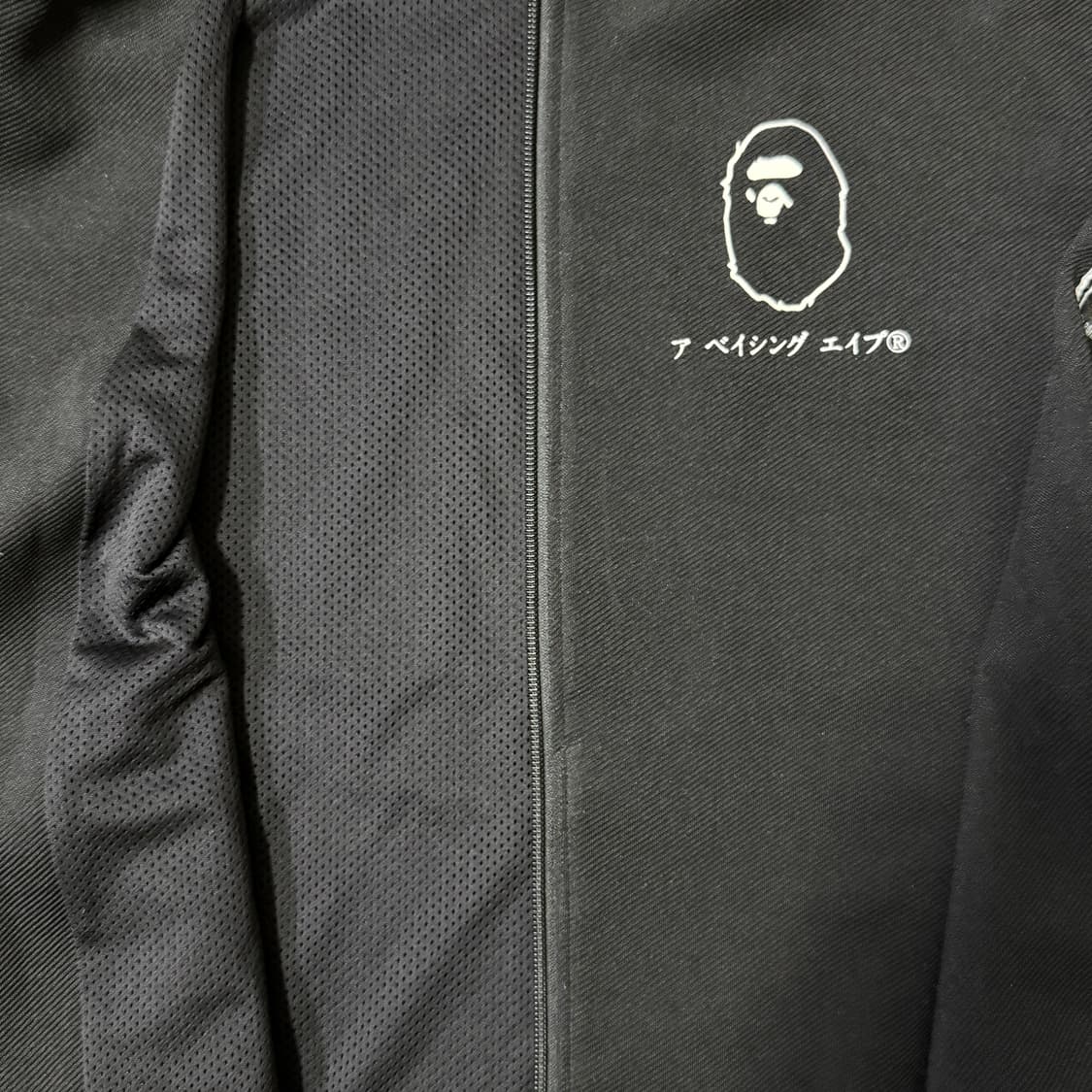 [BAPE] 베이프 로고 져지 블랙 (M / 상태 S급) 상품이미지2