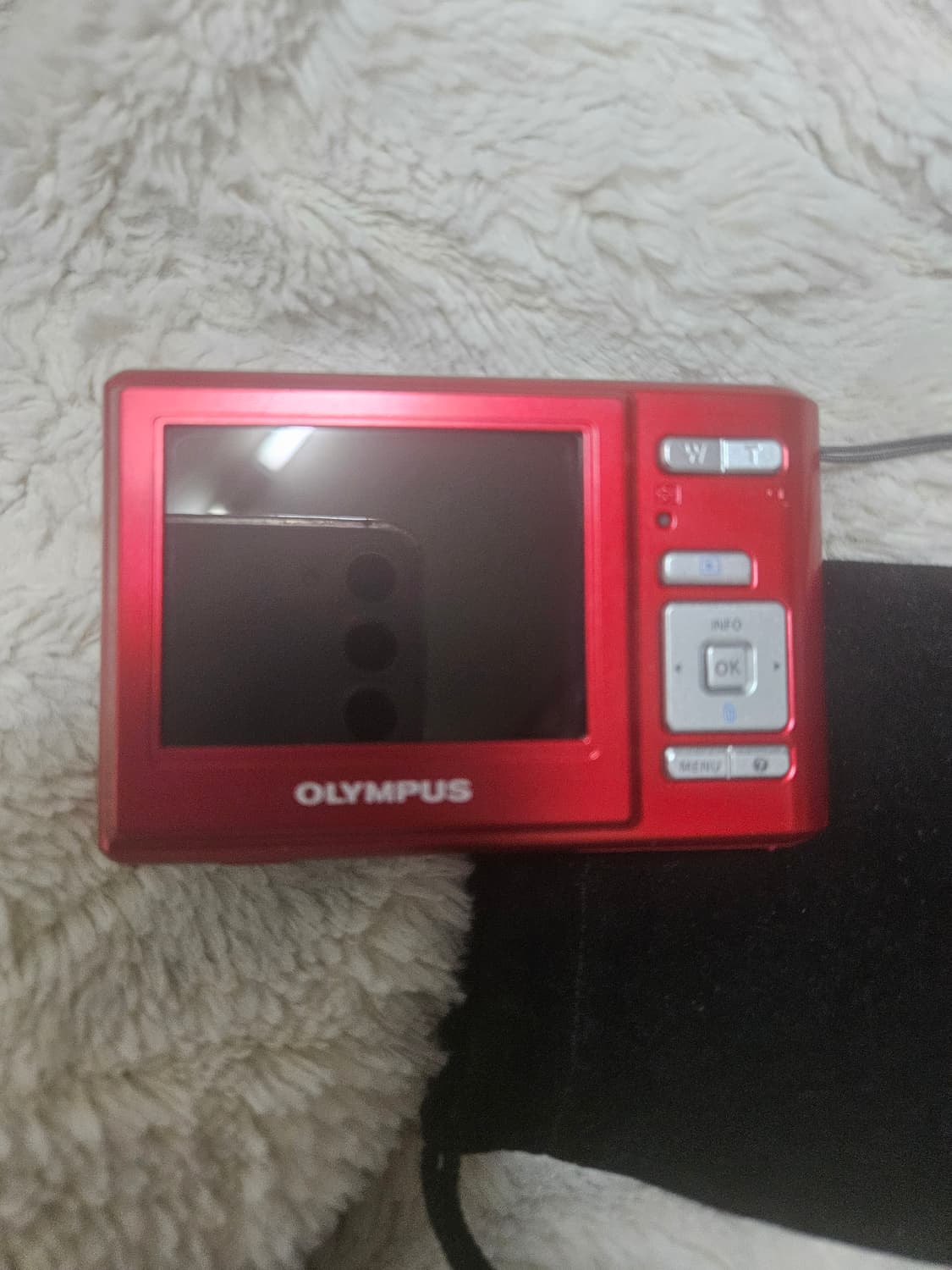 올림푸스 T-100 레드 디지털카메라 레트로 디카 상품이미지5