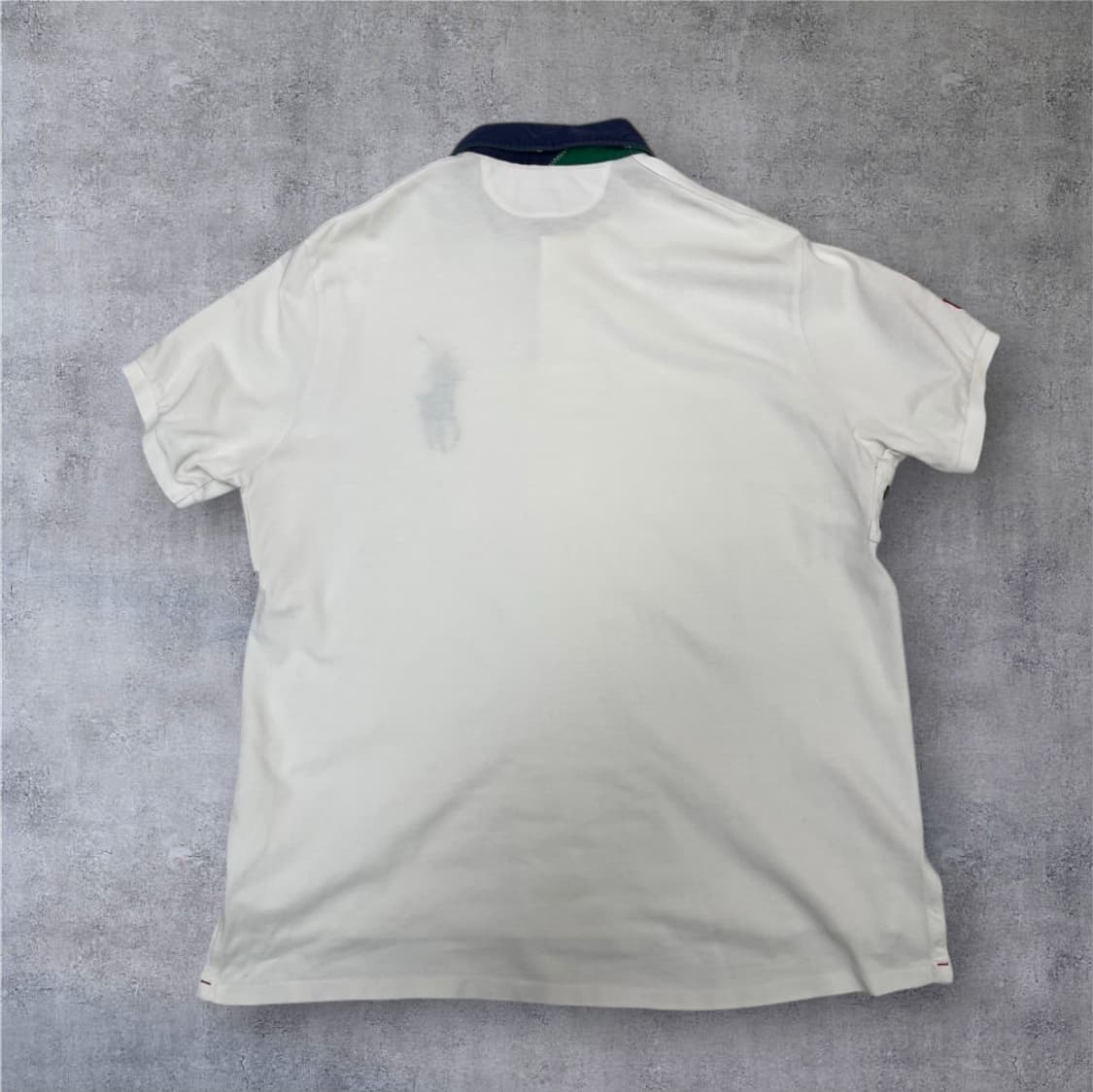 폴로 랄프로렌 화이트 빅포니 반팔 카라티 2XL 상품이미지9