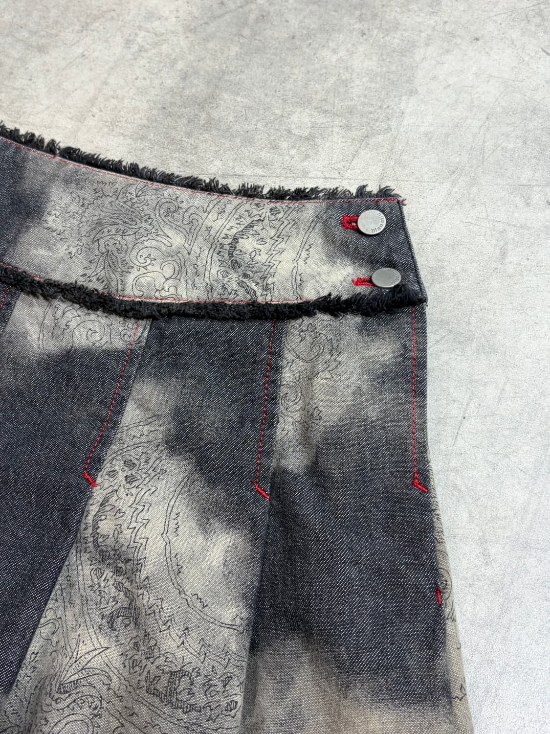 blan miu 그런지 y2k 스커트 상품이미지4