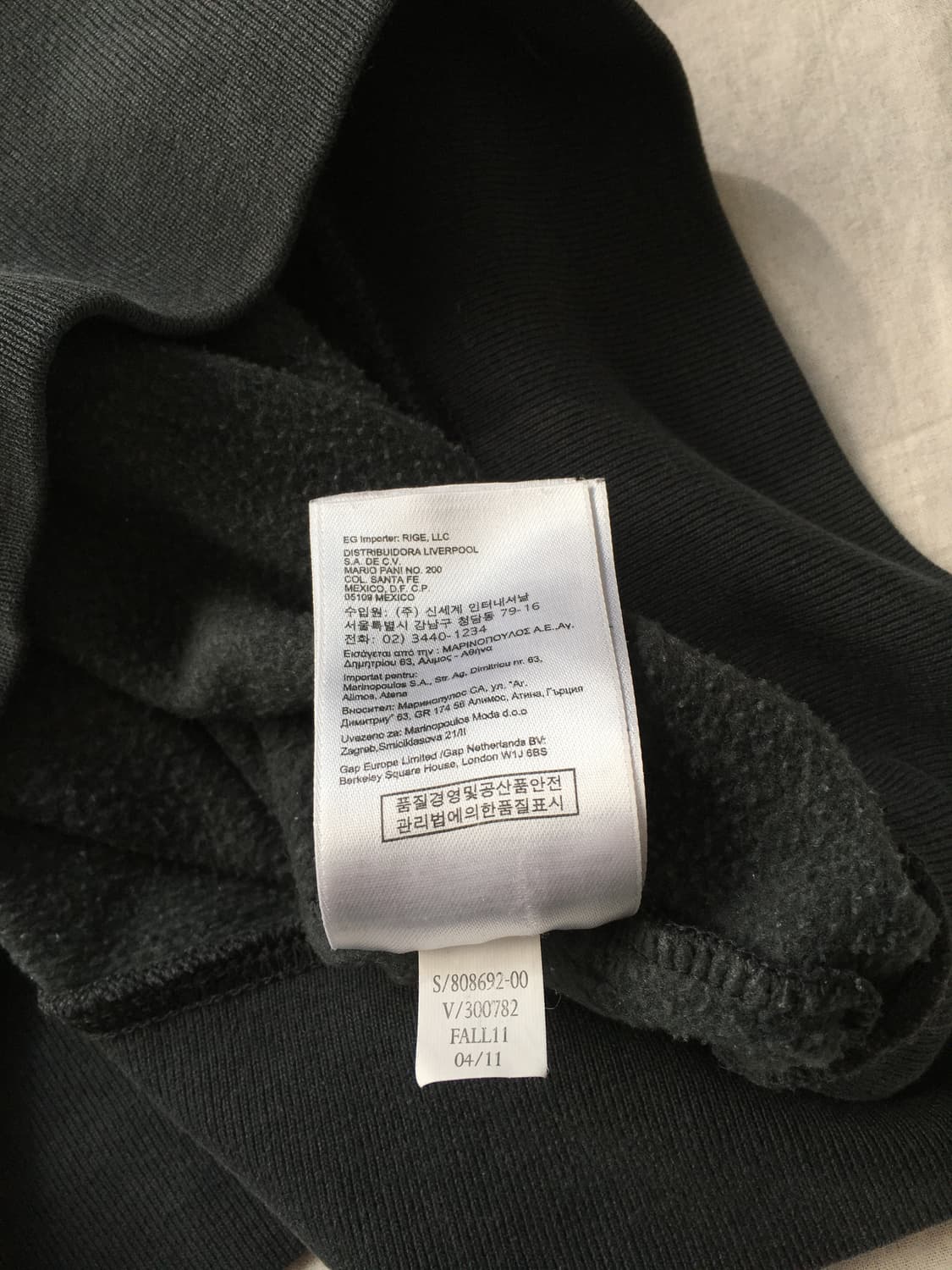 갭 빅스펠 후드티 상품이미지7