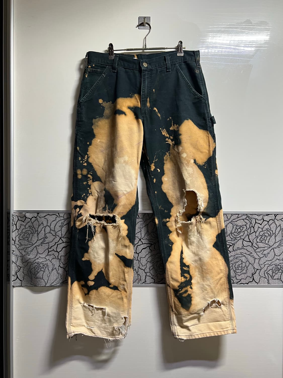 칼하트 싱글니 카펜터 팬츠 상품이미지3