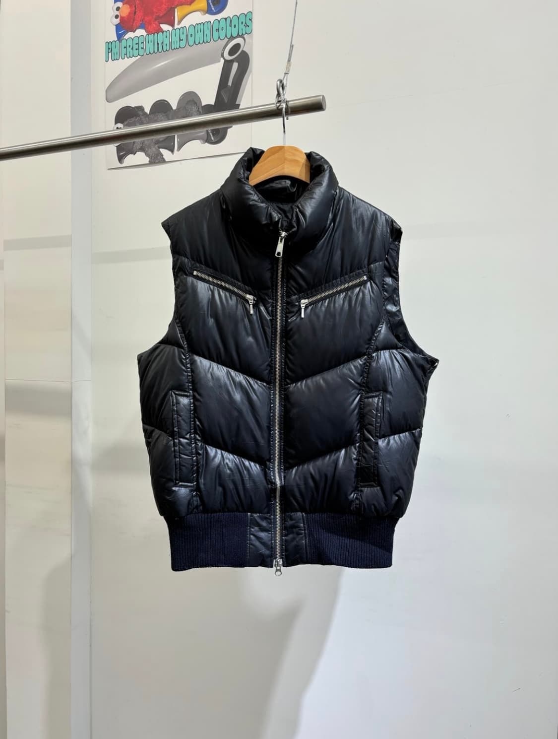 PAZZO DENIM STORE 패딩조끼 상품이미지1