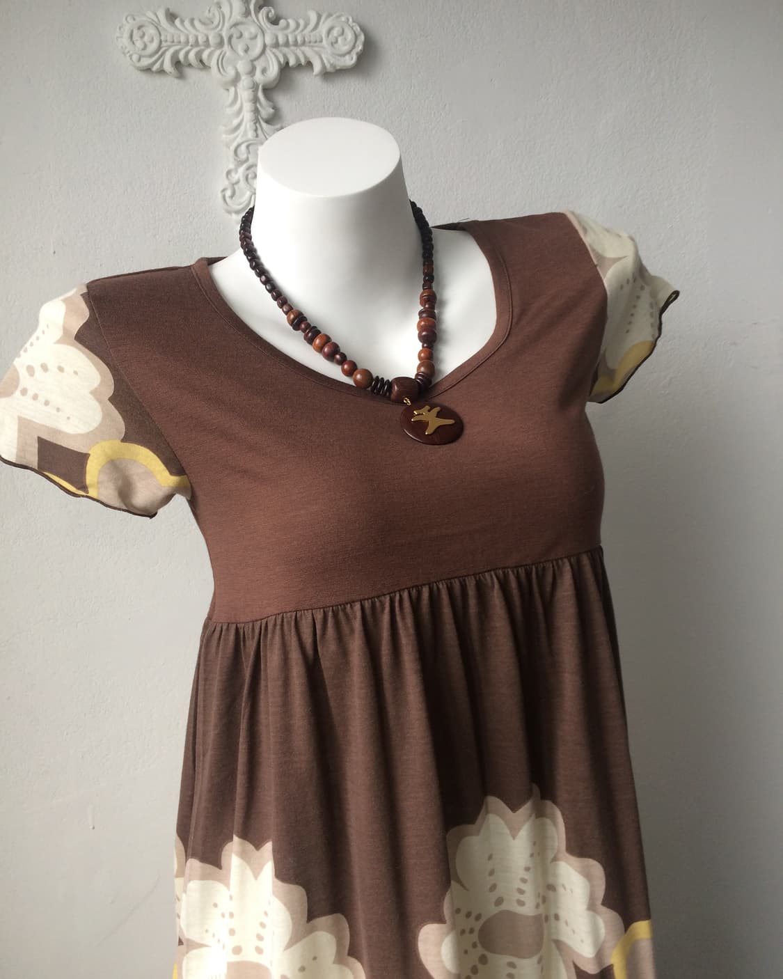 wood pendent neck lace 상품이미지6