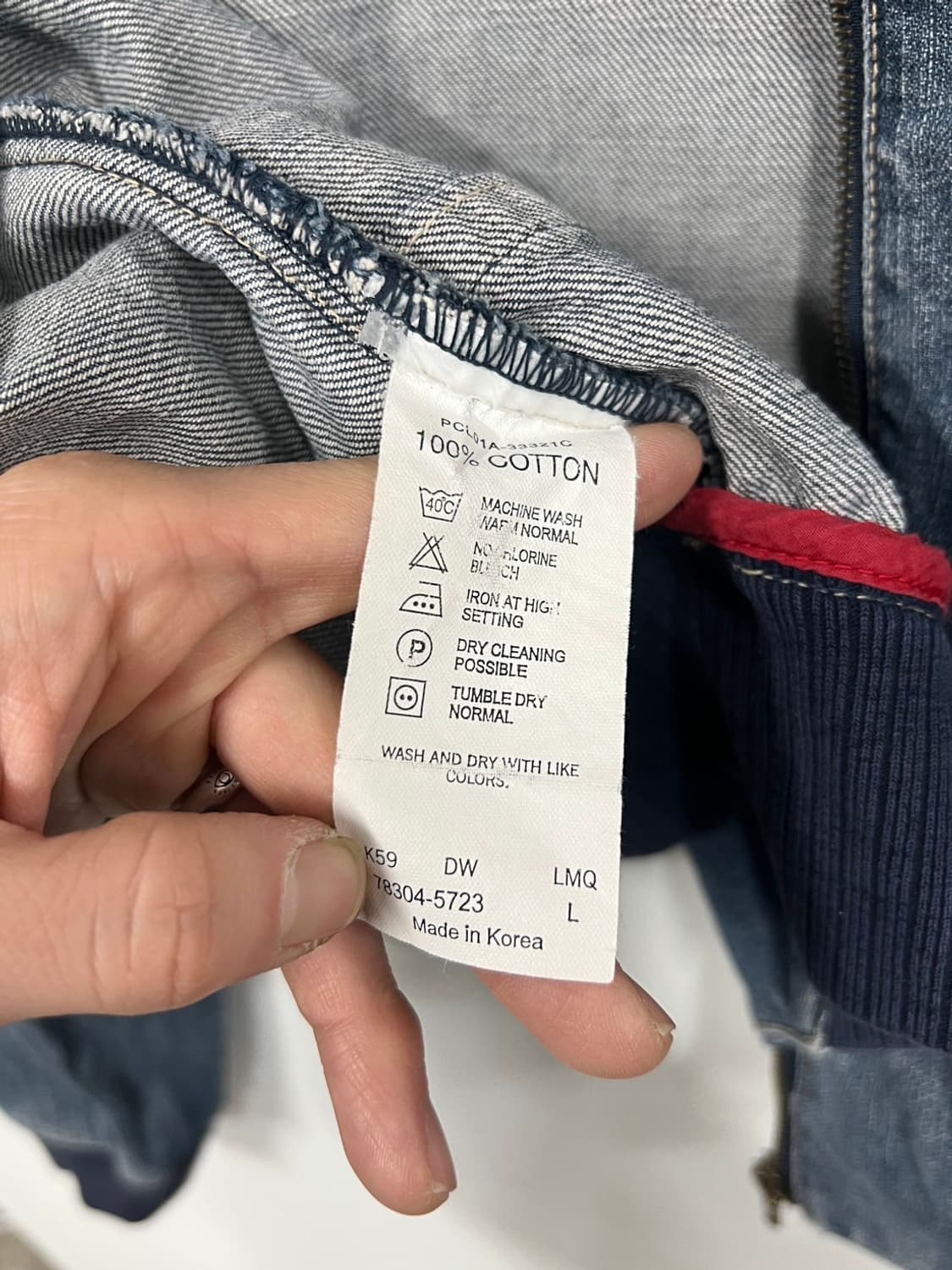 리바이스 엔지니어드 봄버 데님 크롭 자켓 상품이미지6