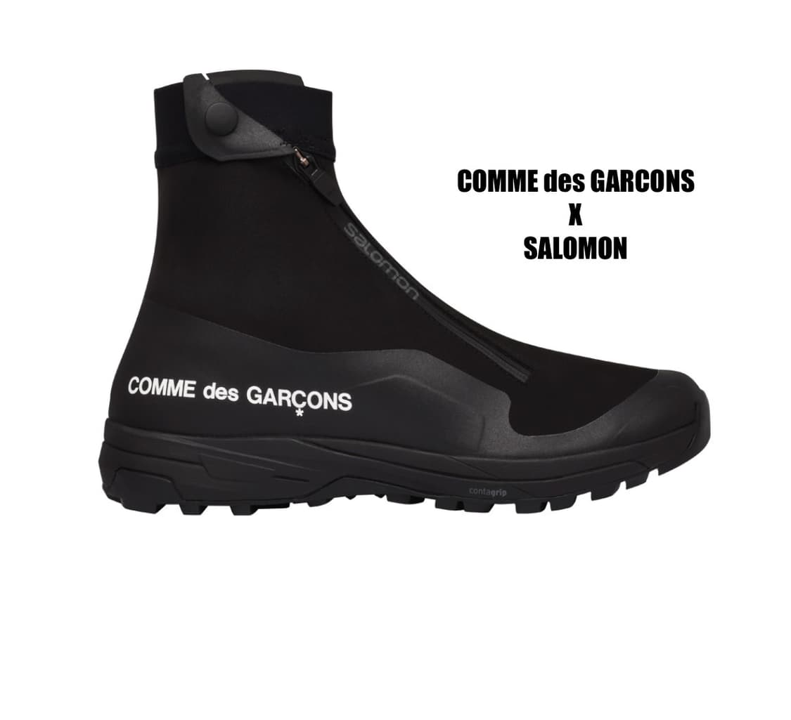 [235mm] 꼼데가르송 x 살로몬 XA-알파인2 블랙 상품이미지1