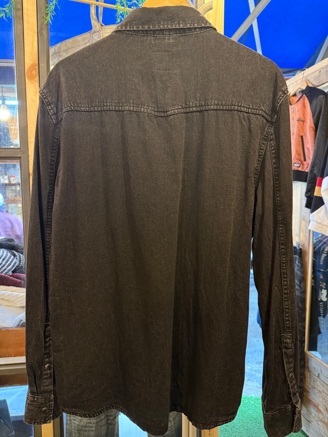 자라 흑청셔츠 상품이미지4