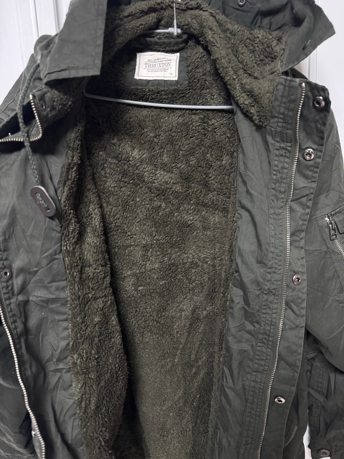 일본 빈티지 밀리터리 파카 상품이미지3