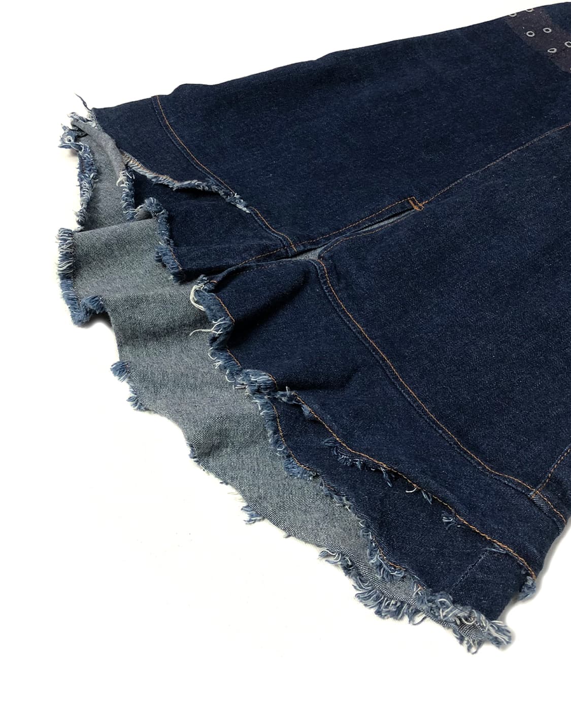 CLUTCH 벨트 프린트 데님 스커트  상품이미지4