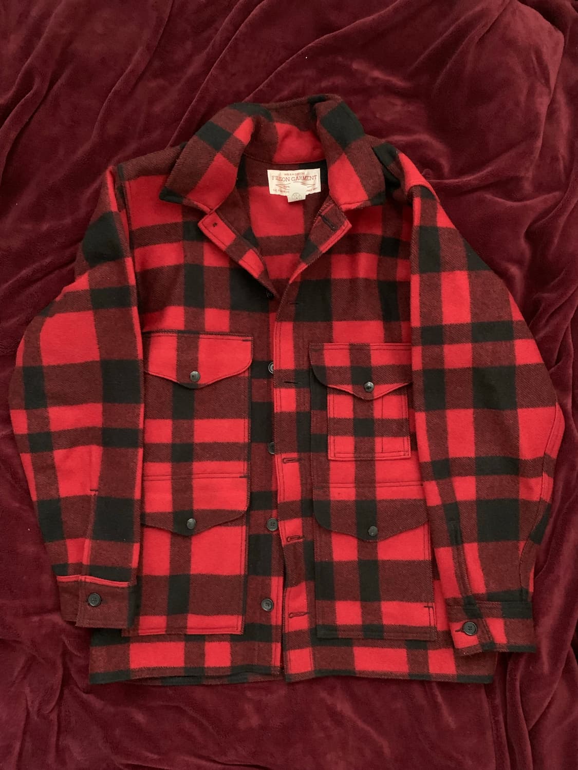 필슨 매키노 크루저 자켓 알래스카 핏 42사이즈 상품이미지1