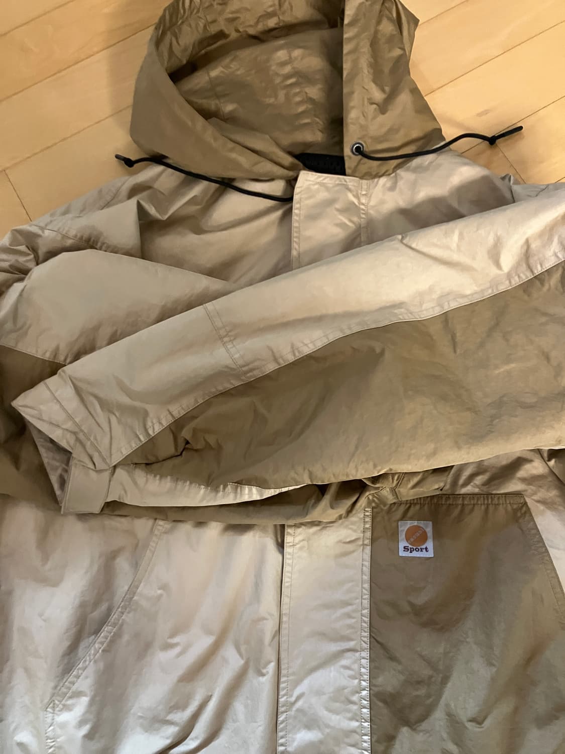 헤리티지플로스 washed hood jacket [M] 상품이미지3