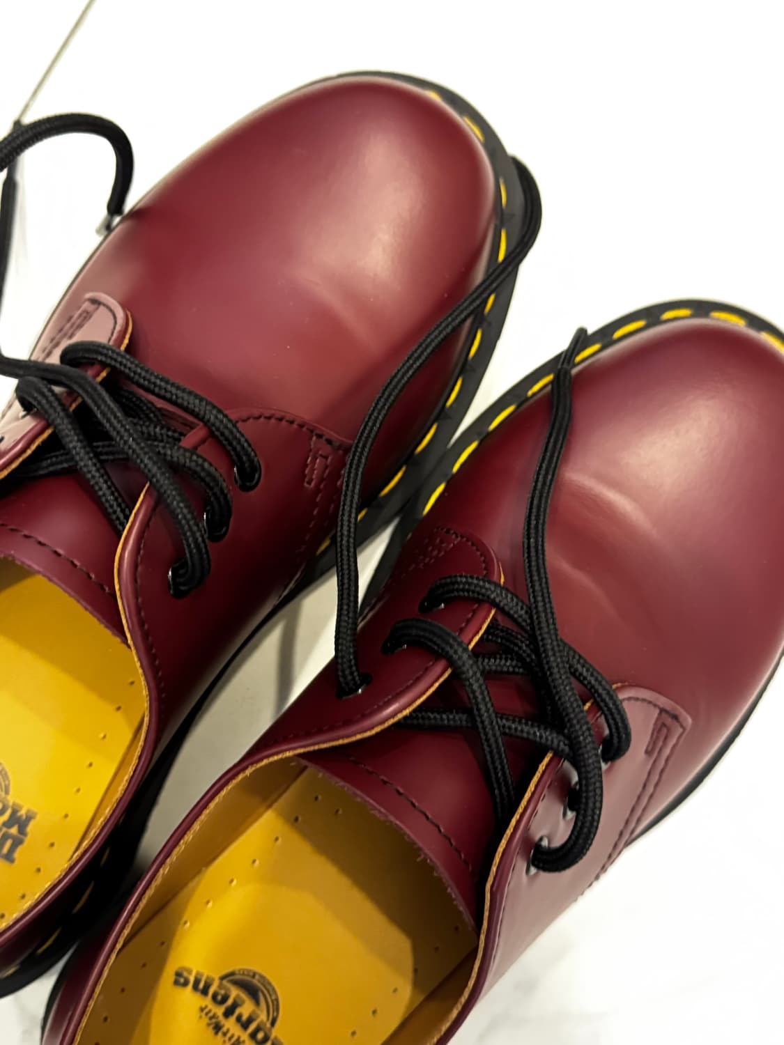 닥터마틴 1461 스무스 체리레드 UK 4 , 230 사이즈 상품이미지3