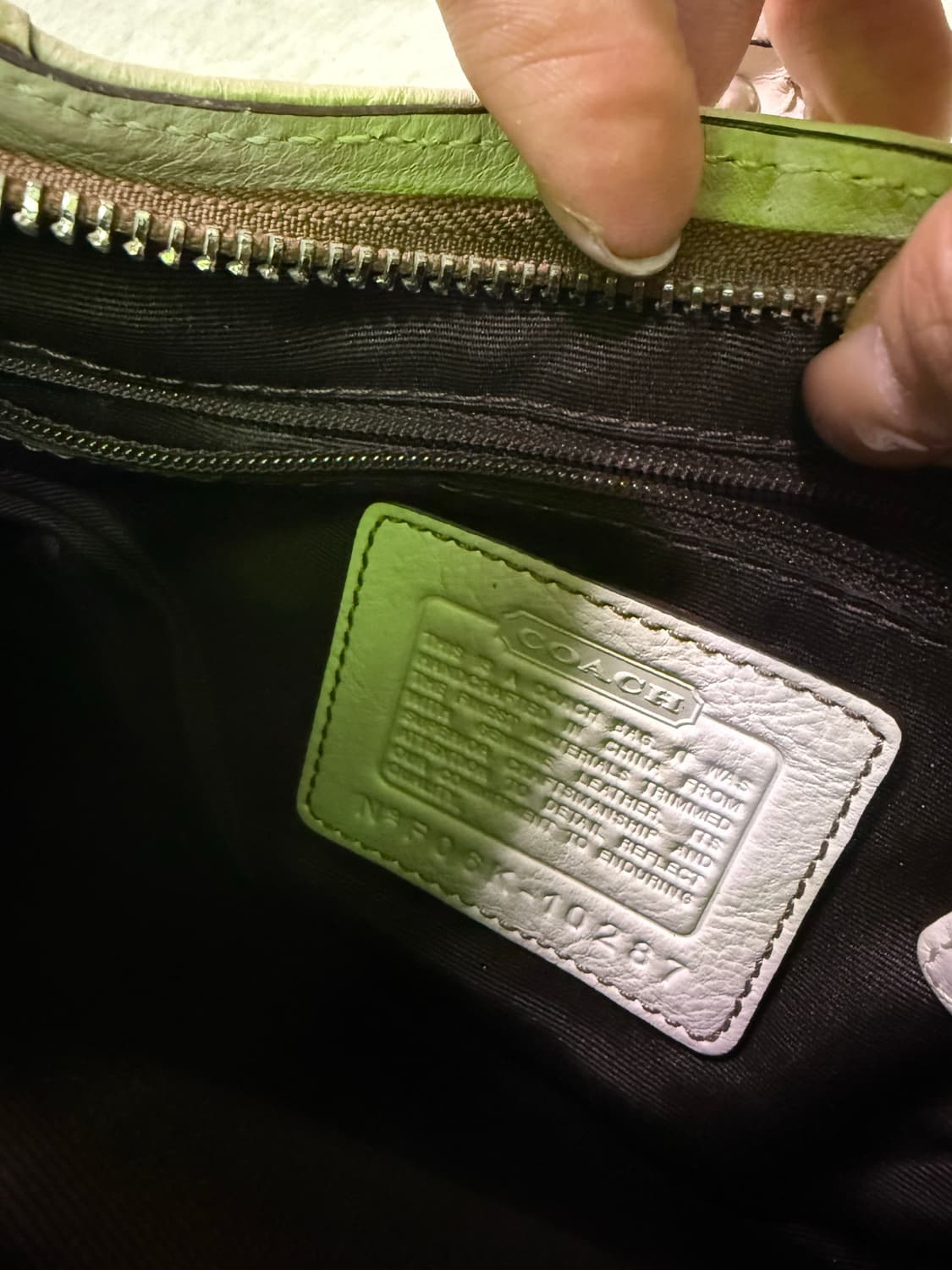 Y2k 미니 코치백  상품이미지4