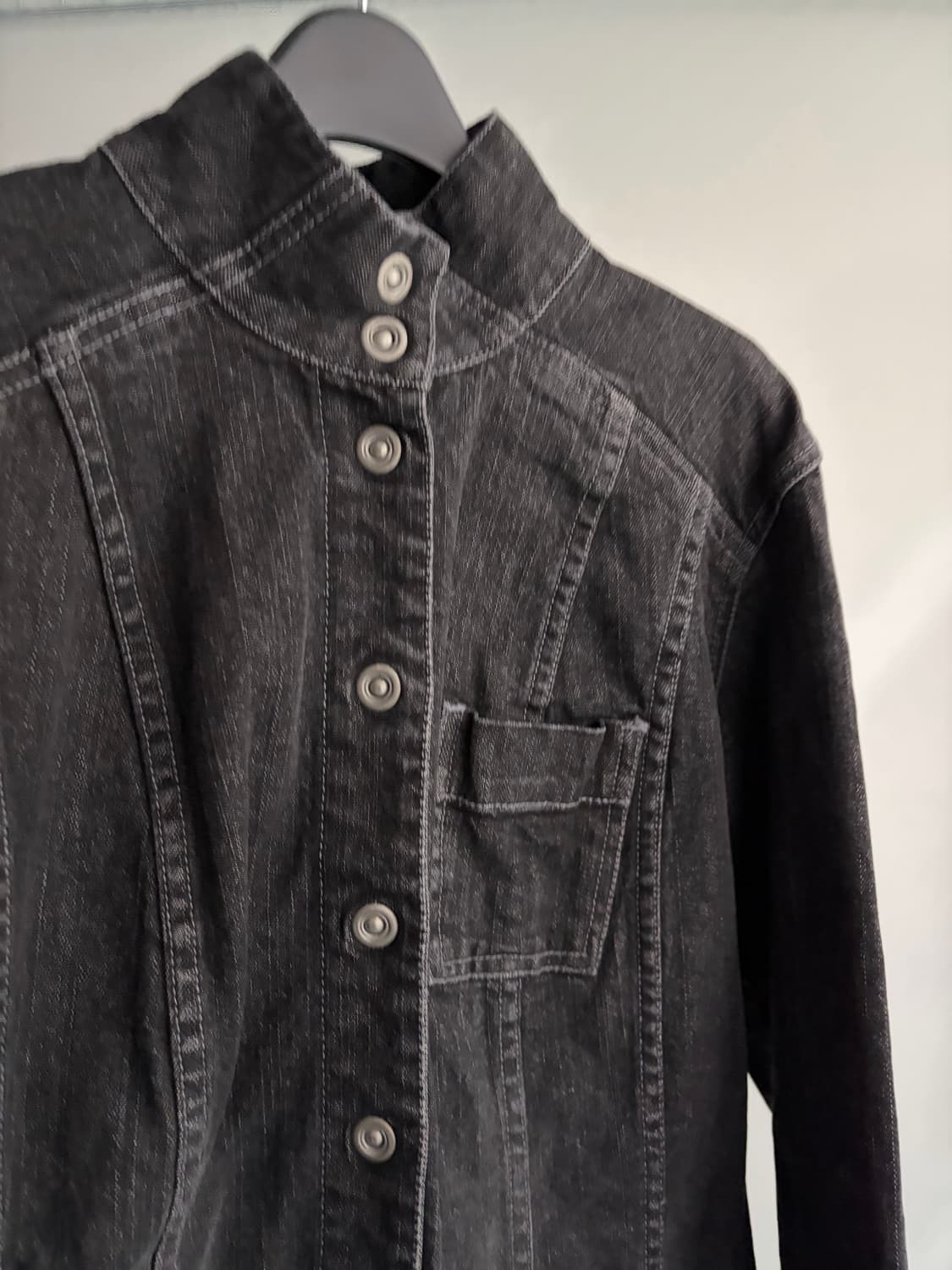 빈티지 흑청 자켓 상품이미지2