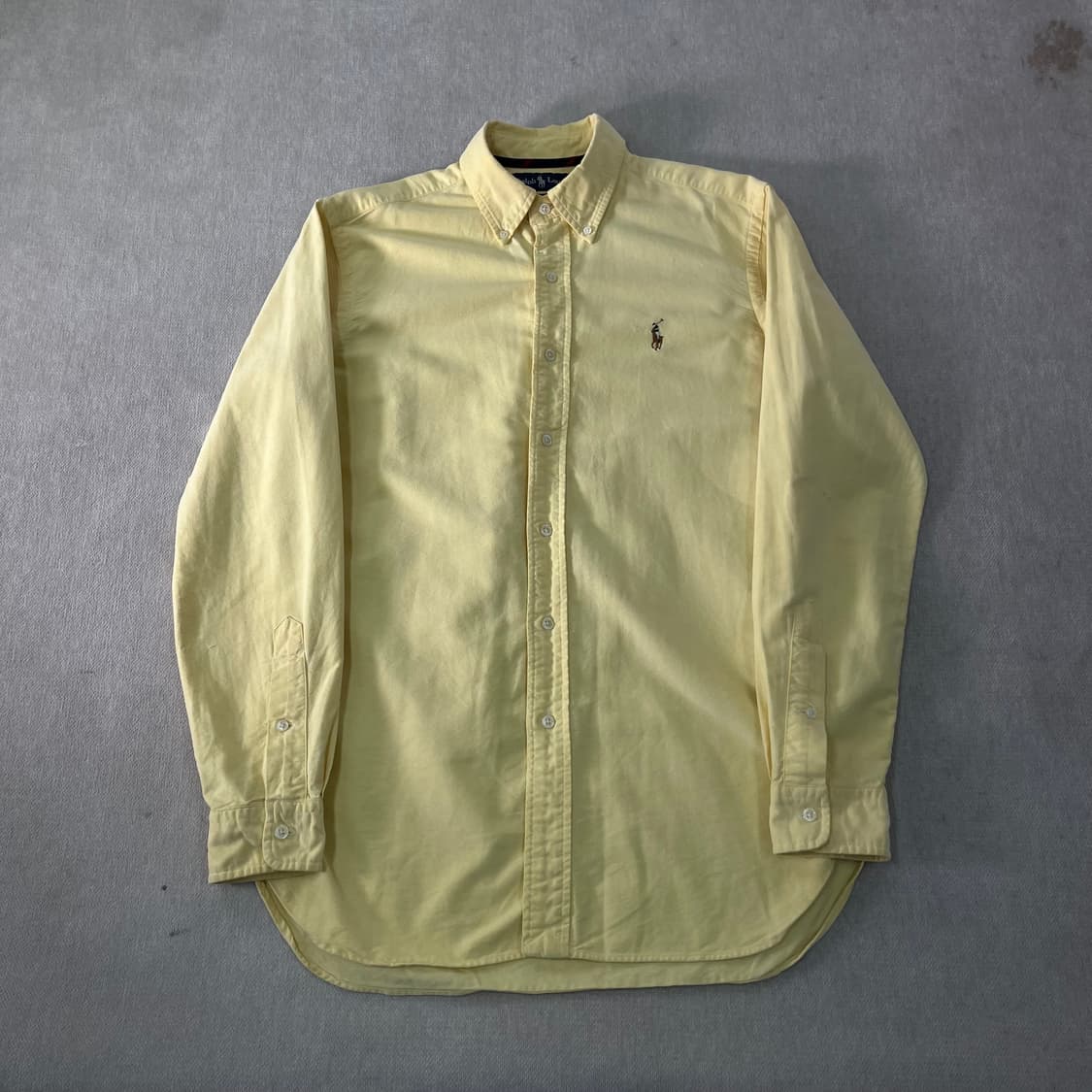 100 폴로랄프로렌 옐로우 코튼 셔츠 상품이미지1