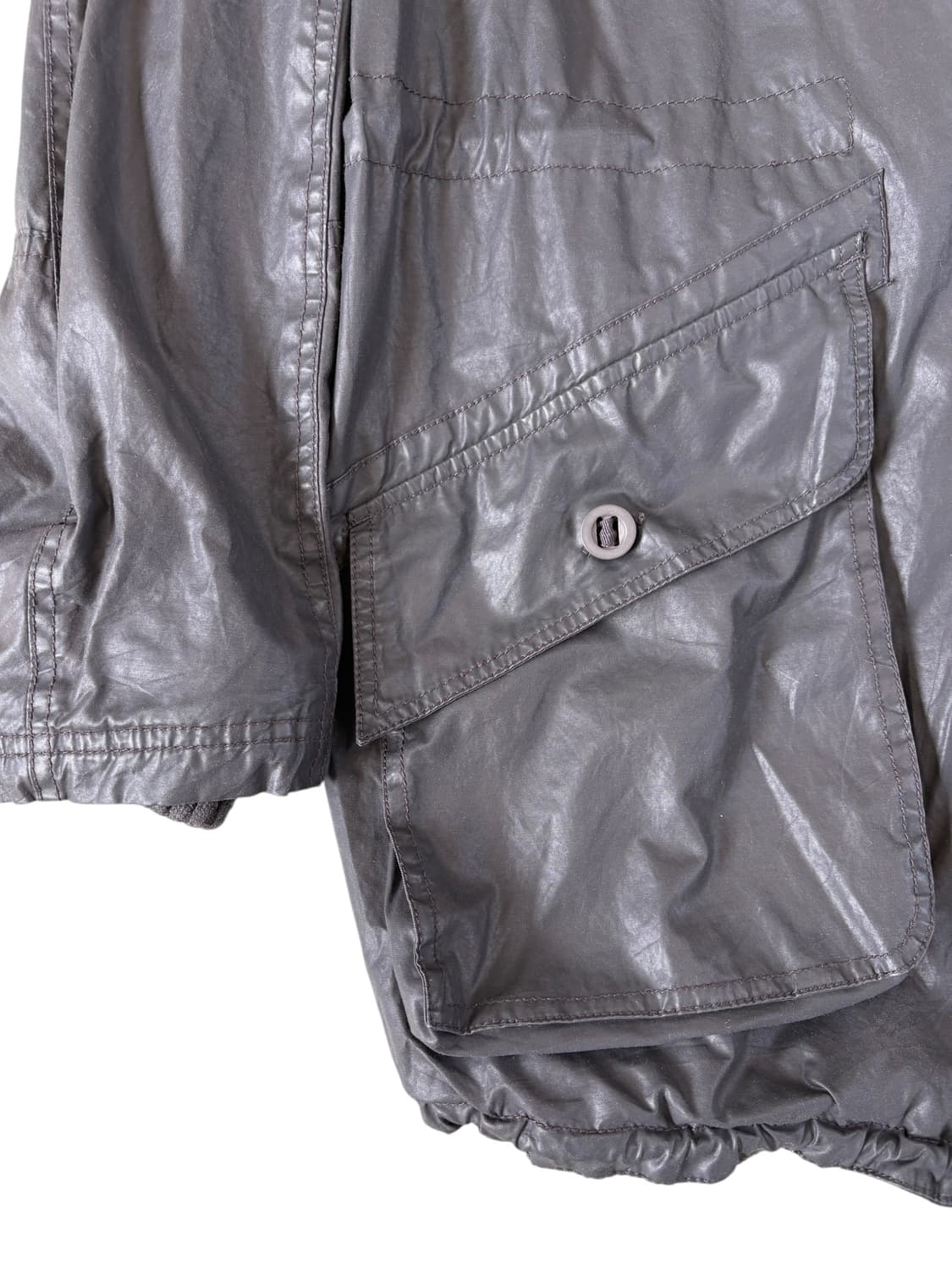 pure DKNY hooded layered coat 상품이미지6