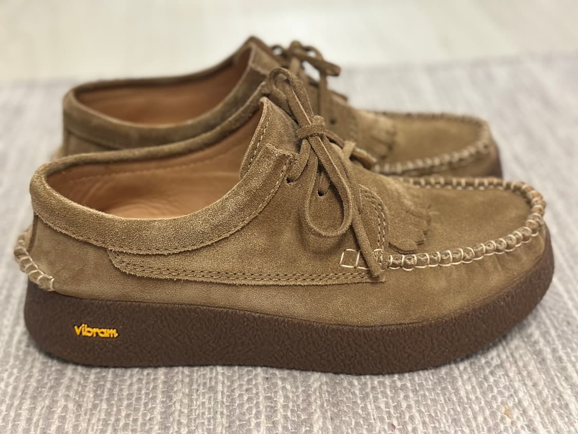 얼바닉30 러스틱 모카신 스웨이드 카멜 235 상품이미지4