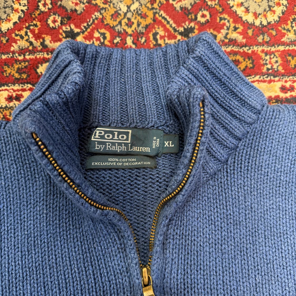 폴로 랄프로렌 헤비코튼 쿼터집 [ 100-105 ] 상품이미지6