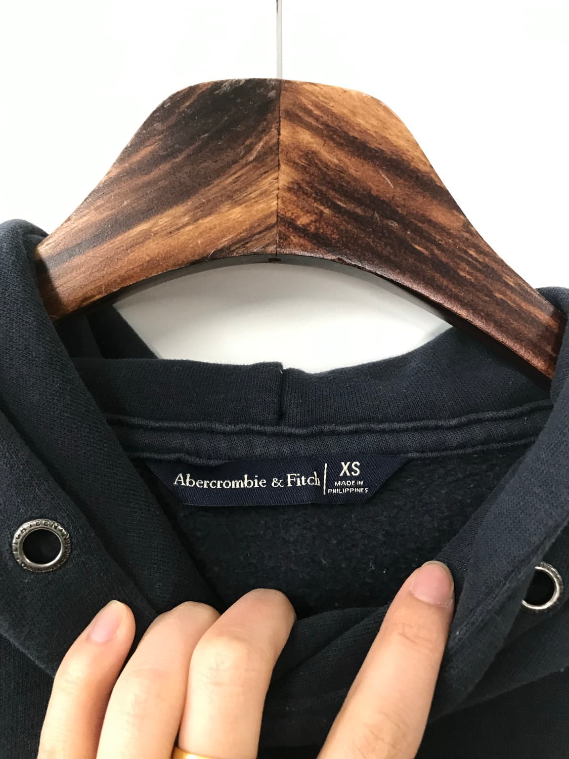 아베크롬비 y2k 와투케 차콜 후드티 상품이미지6