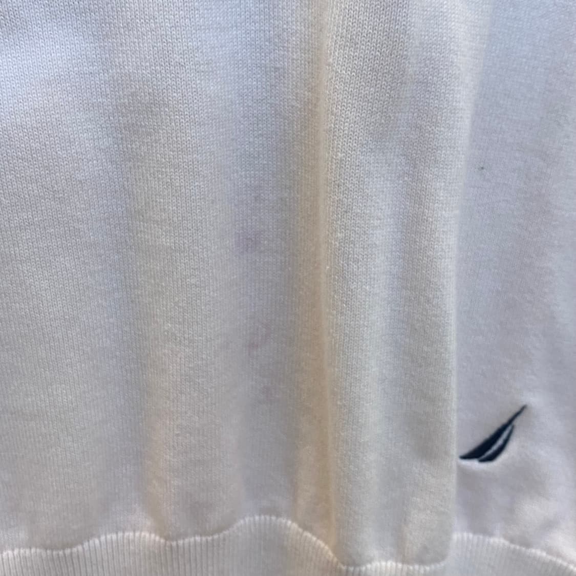 미국 빈티지 Nautica 터틀넥 반집업 니트 상품이미지6