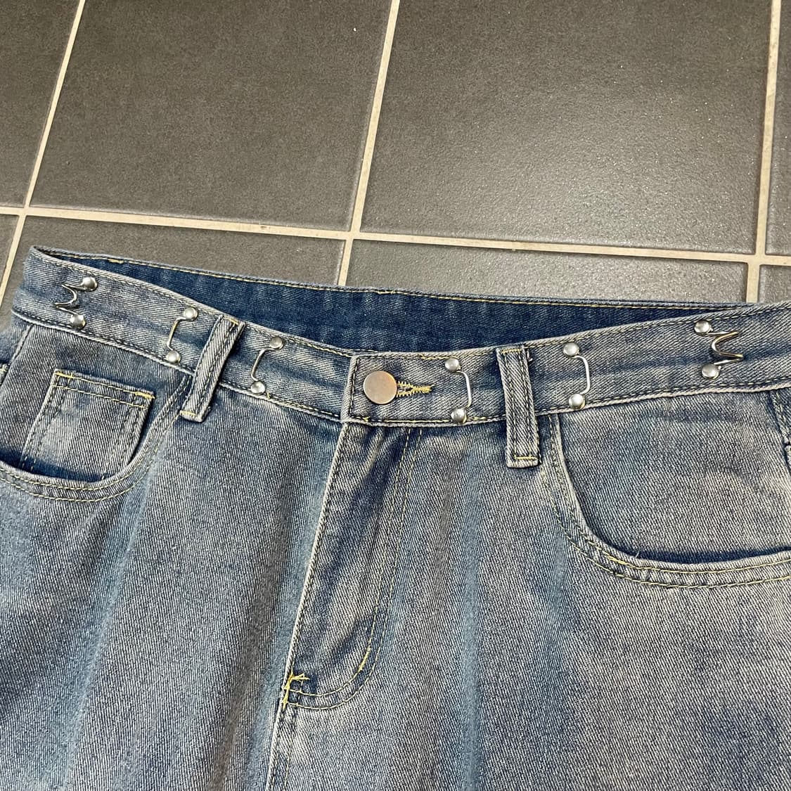 Vintage Wide Denim pants 상품이미지6