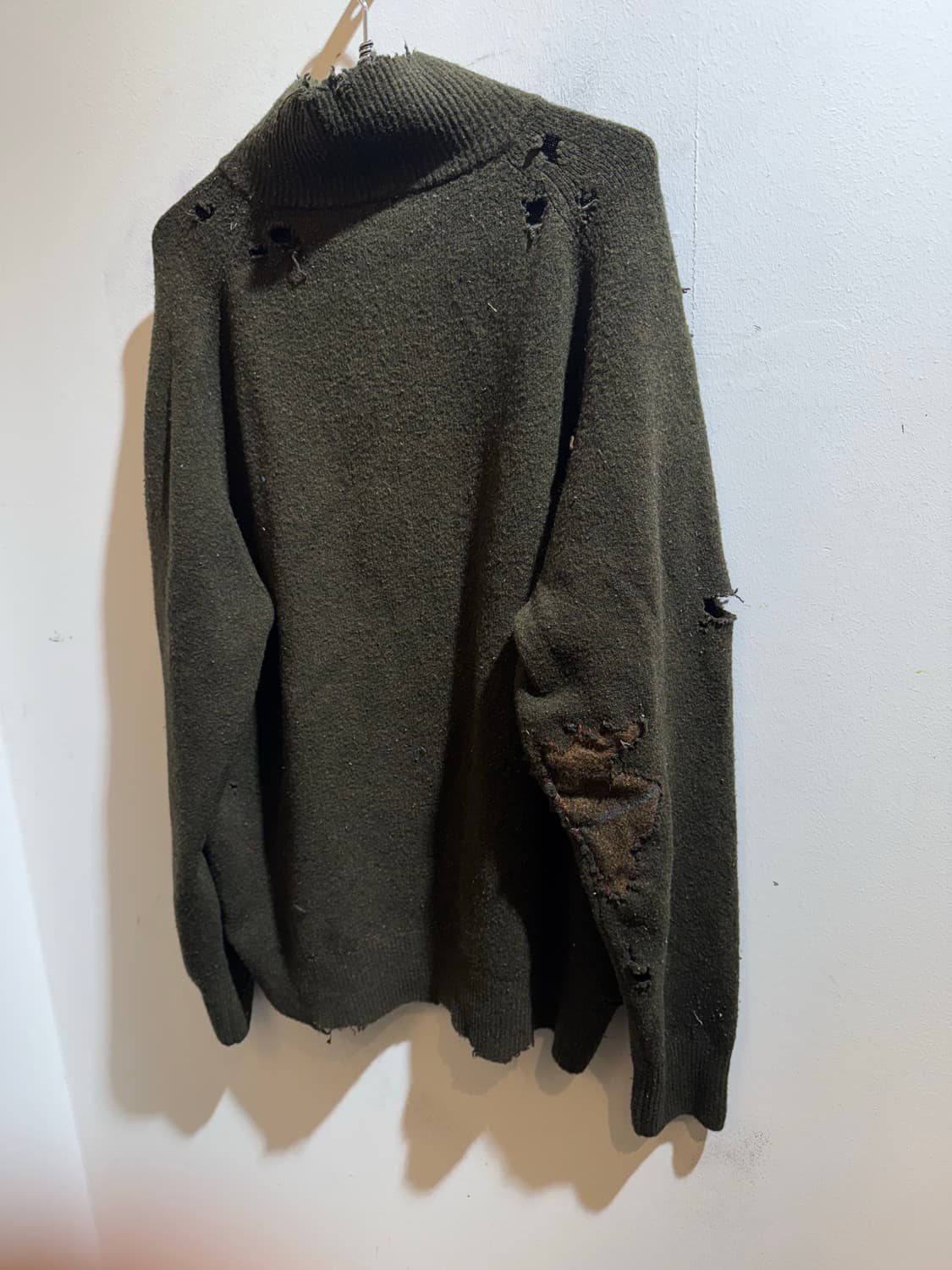 빈티지 패치 니트 상품이미지6