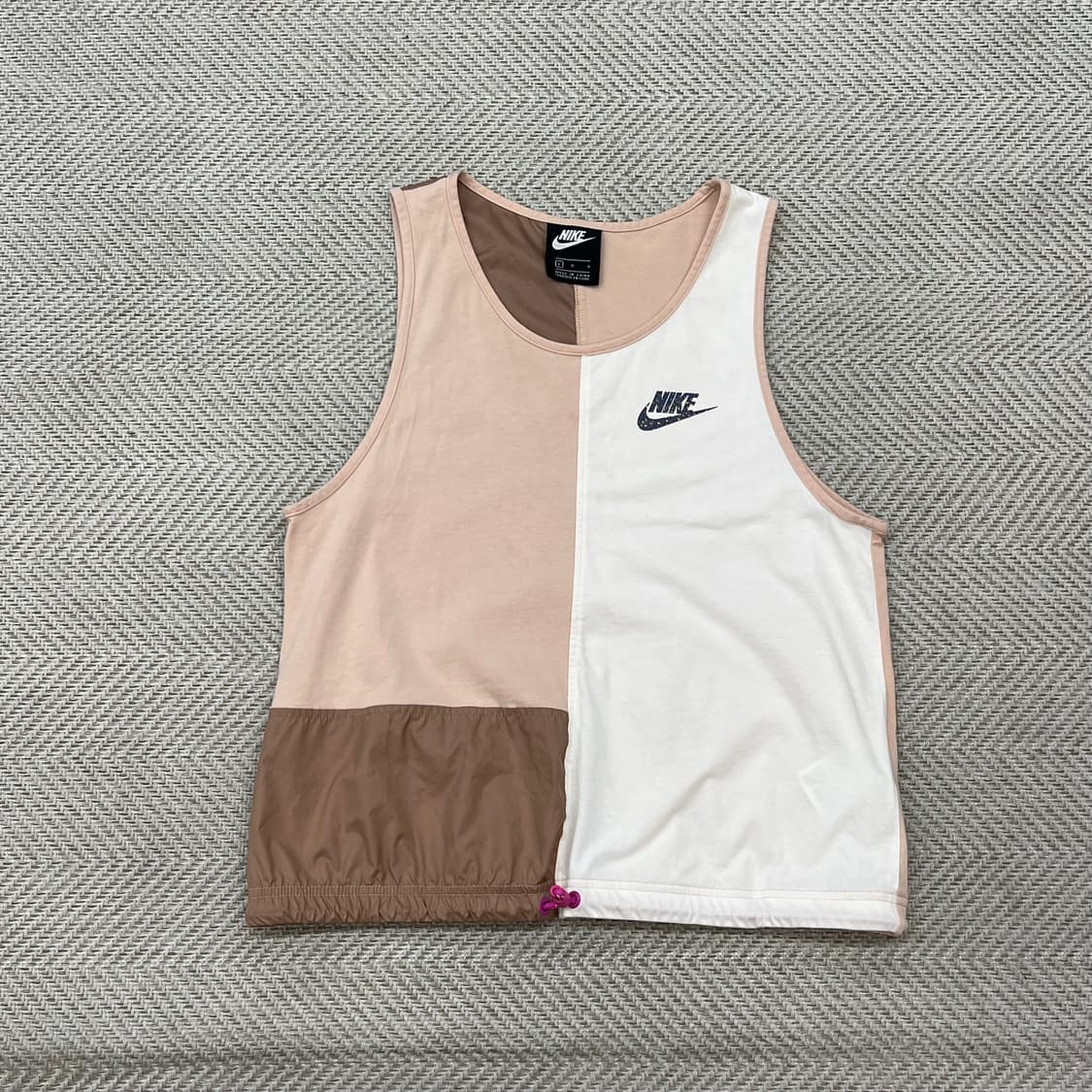 나이키 배색 슬리브리스 r3759 상품이미지1