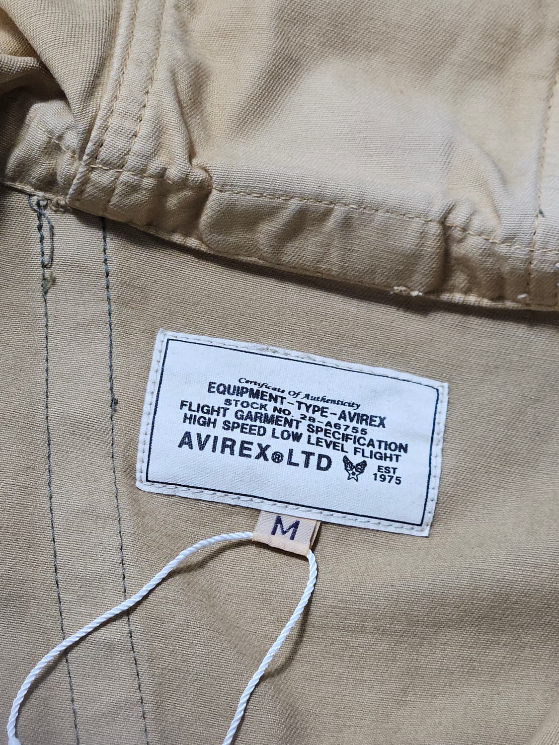 아비렉스 재팬 플라이트 자켓 후드자켓 M Avirex 상품이미지7