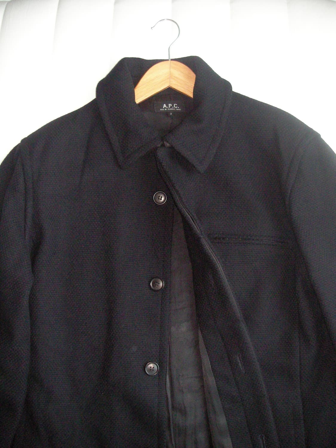 apc 아페쎄 울 코트 상품이미지3