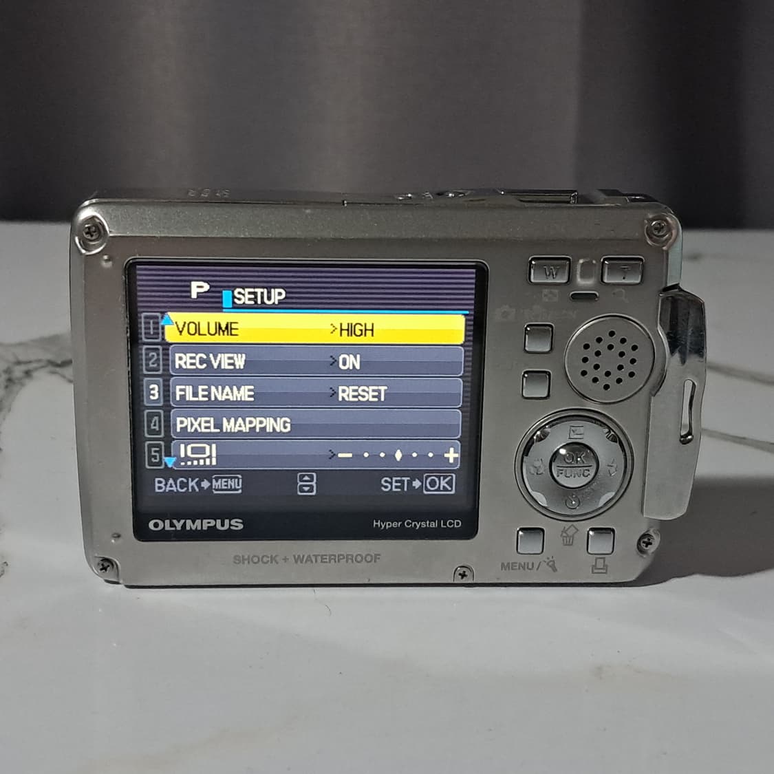 올림푸스 뮤 770 SW 빈티지 카메라 상품이미지5