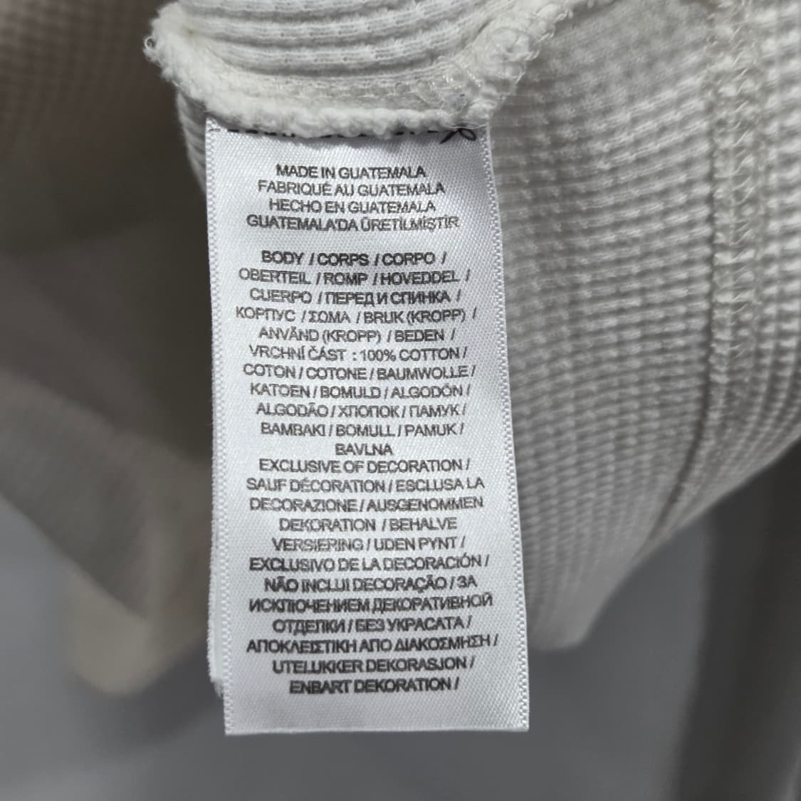 폴로랄프로렌 와플 롱슬리브 L(14/16) 상품이미지4