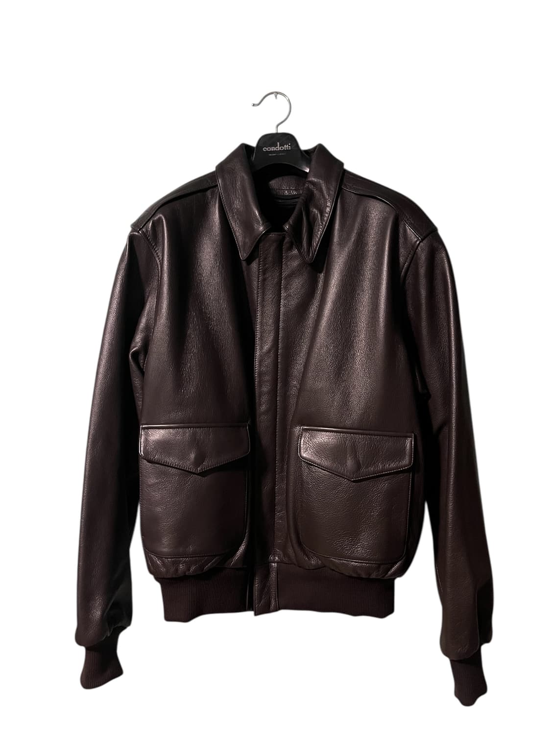 [XXL] 다크호스 A-2 레더자켓 다크브라운 상품이미지1