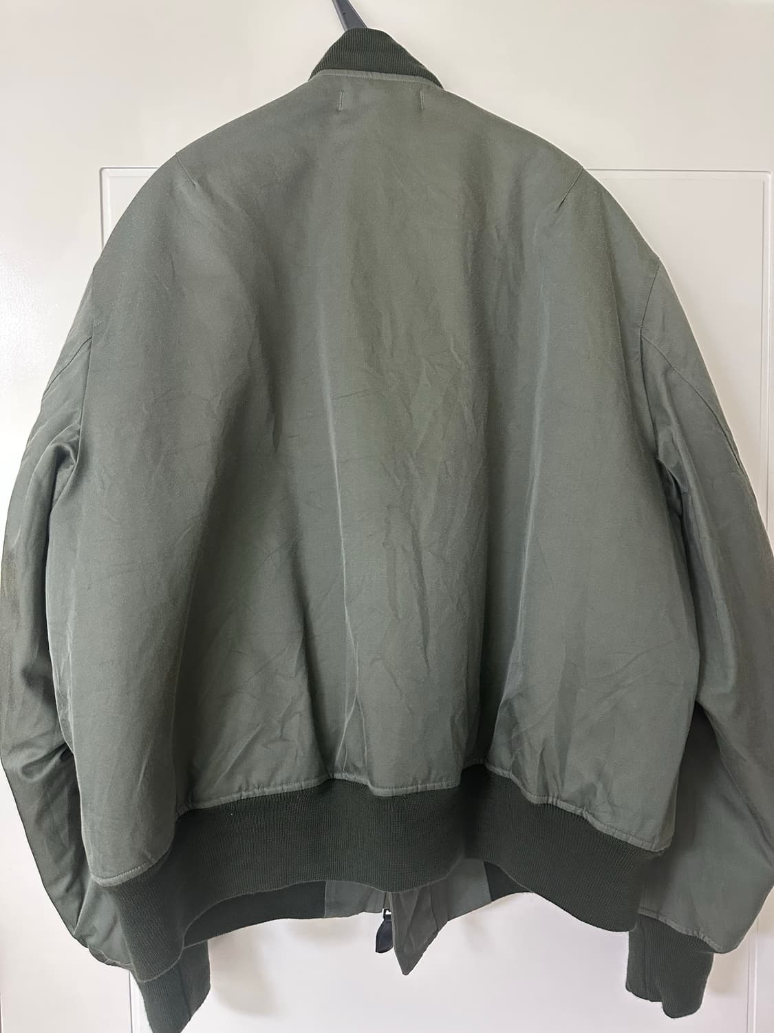 아프레쎄 에크루 별주 플라이트자켓 sage 2sz 상품이미지2