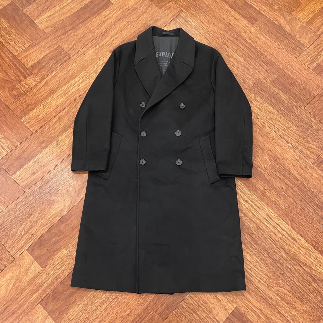 인사일런스 캐시미어 더블 코트 상품이미지1