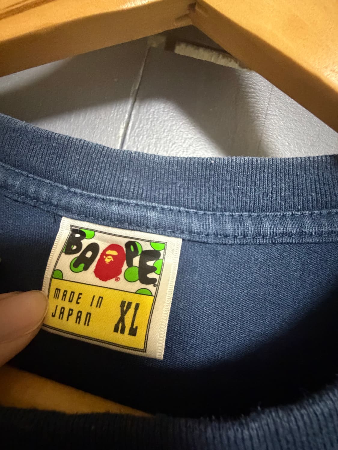 [XL]베이프 멀티 빅헤드 티셔츠 빈티지 상품이미지4
