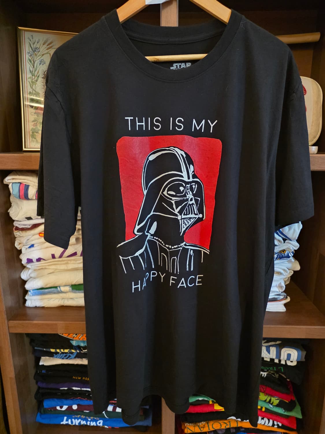 Vtg 스타워즈 MAD ENGINE 다스베이더  XL 반팔티 상품이미지4