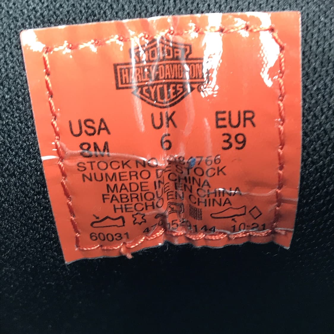 할리데이비슨 놀라나 6인치 가죽 부츠 여성UK6 245-250 상품이미지7